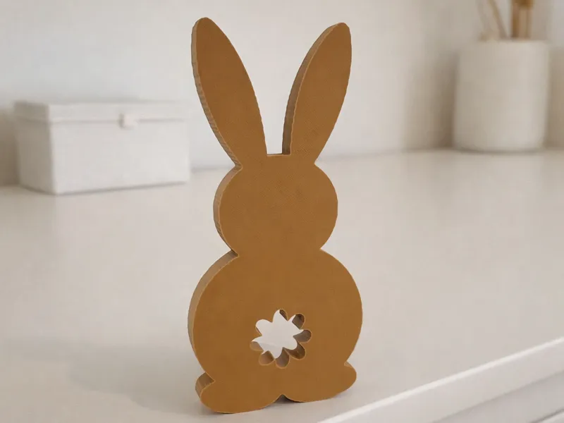Hase oder Osterhase für Oster Dekoration