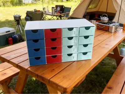 Storage Drawer Organizer with Stopper