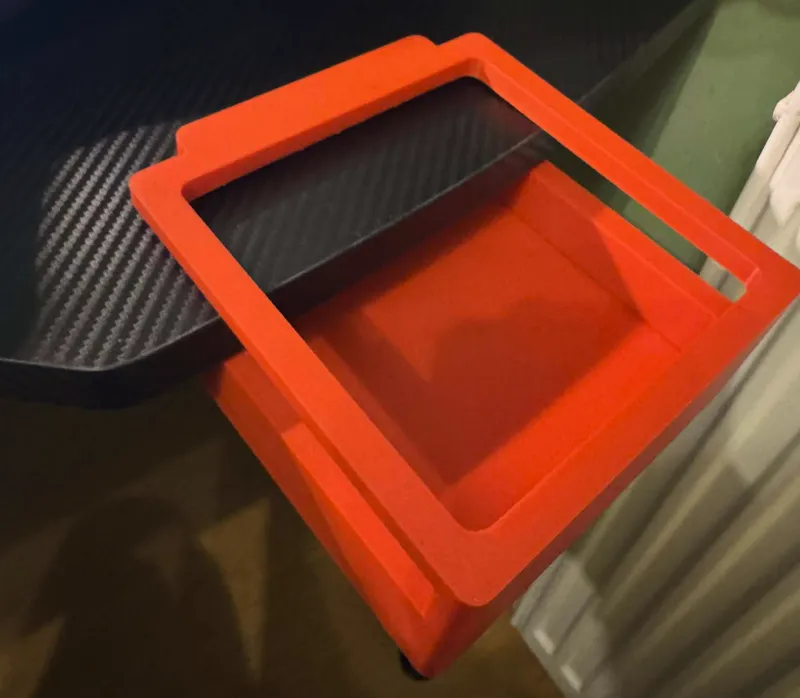 Desk organizer without screws