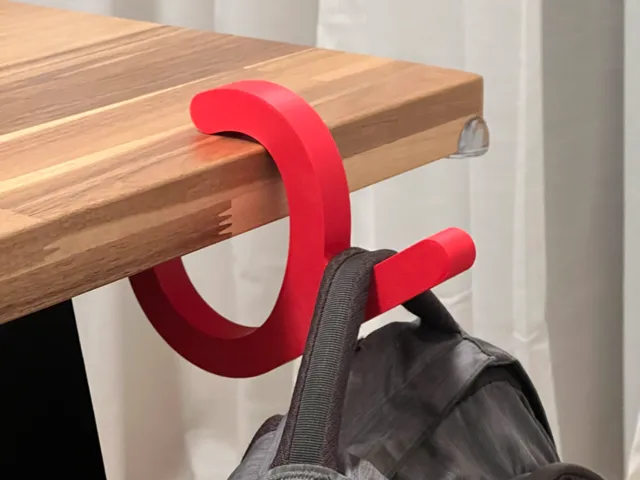 Strong & universal bag table hanger