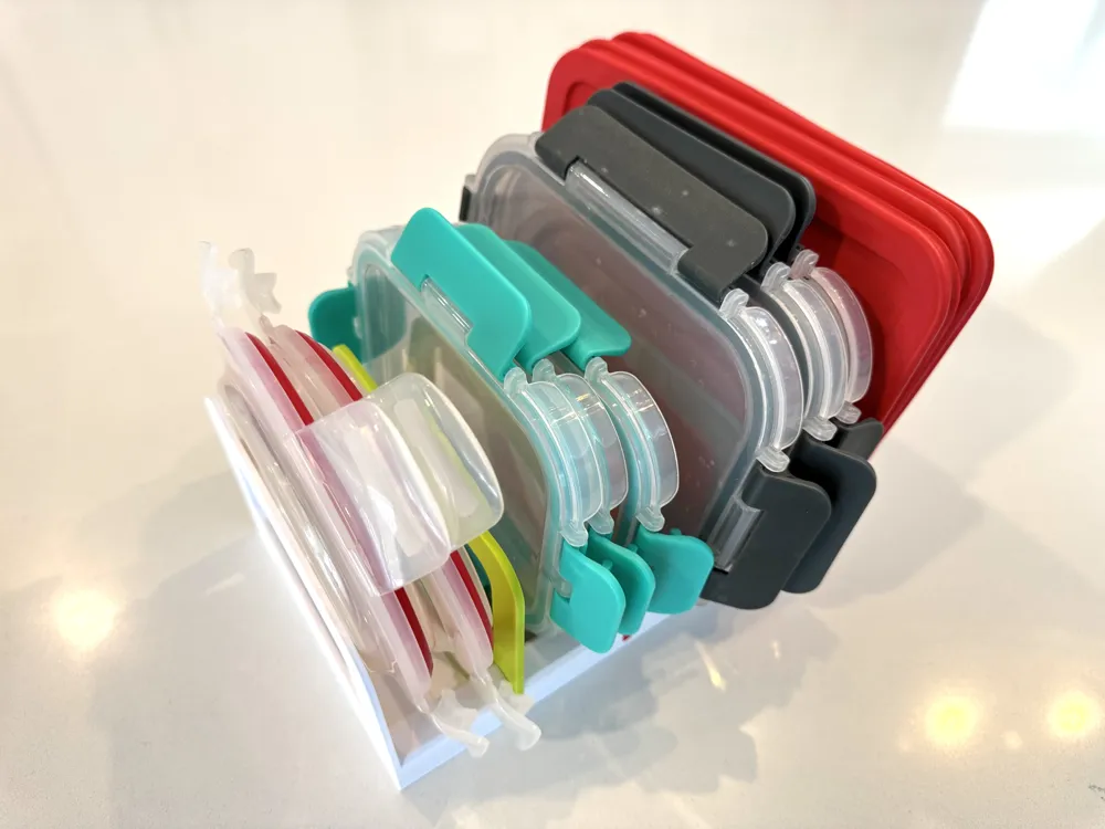 Snap-Fit Modular & Adjustable Lid/Cover Organizer - Free 3D Print Model ...