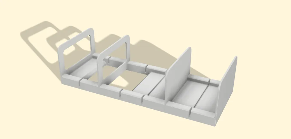Snap-Fit Modular & Adjustable Lid/Cover Organizer - Free 3D Print Model ...
