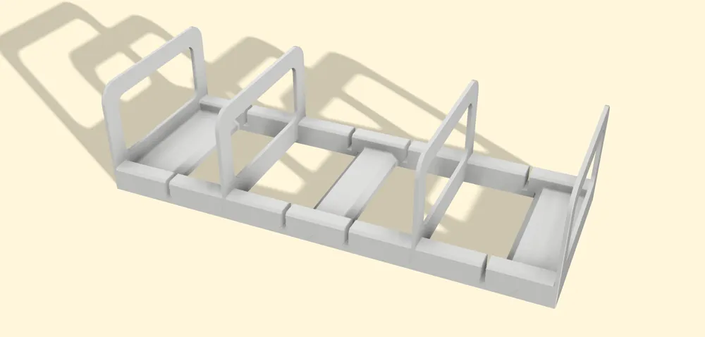 Snap-Fit Modular & Adjustable Lid/Cover Organizer - Free 3D Print Model ...