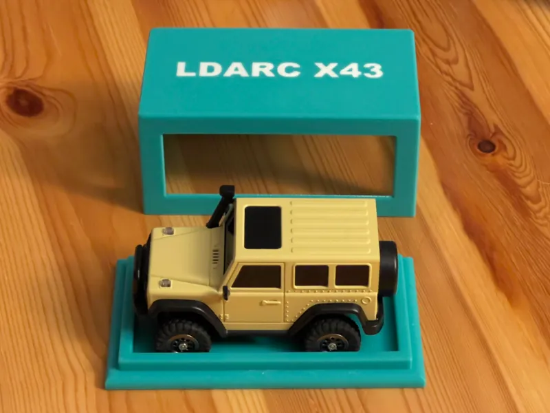 Garage für den LDARC X43 1:43 Crawler