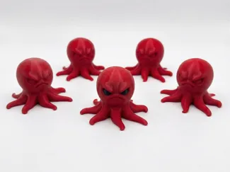 Little Angry Octopus  (also mini)