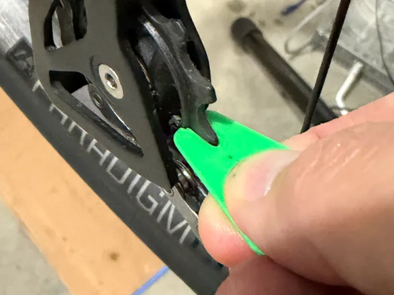 Jockey Wheel Scraper for 12-speed Chain