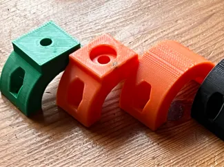 Pipe clamer for Cup holder and for Clim Clats etc.