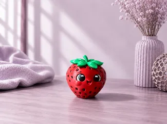 Kawaii Strawberry – Commercial Use Allowed
