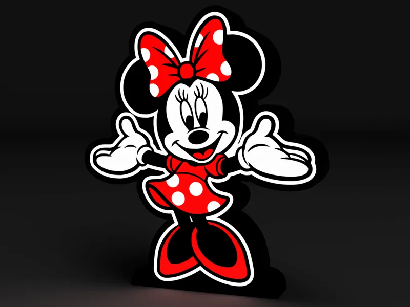 Minnie Ligthbox | LED Lamp