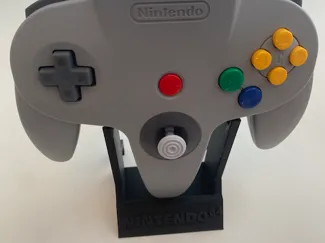 Nintendo 64 Controller stand w/ N64 logo