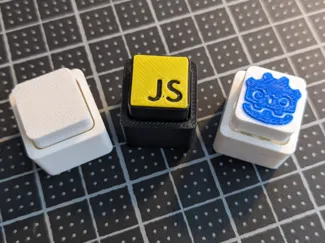 One key easy print fidget clicker