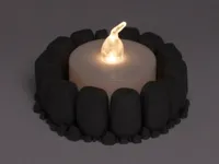 camp fire ring for tea light