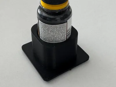 Gridfinity vallejo single bottle storage box