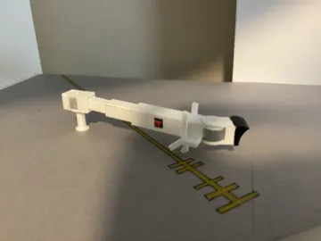 Modelo para impresión 3D: Updated Fully Adjustable 1:400 Jetbridge — vista de referencia 4
