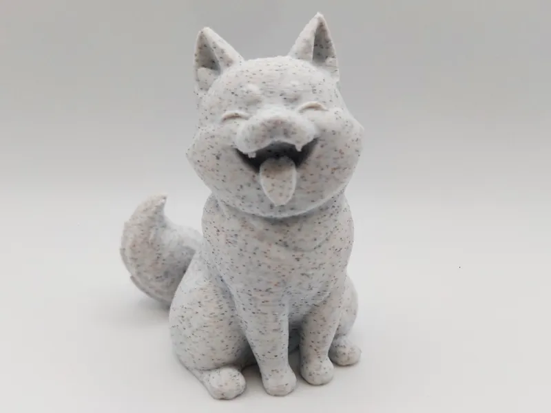 Smily Shiba Inu Dog Cartoon Anime Animal Miniature
