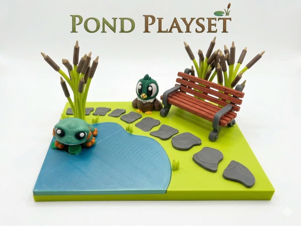 Flexi pond mini playset