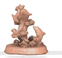 Sculpture trois dauphins dans la vague — photo 3