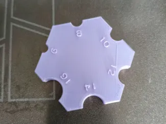 Circle cutter with measured holes