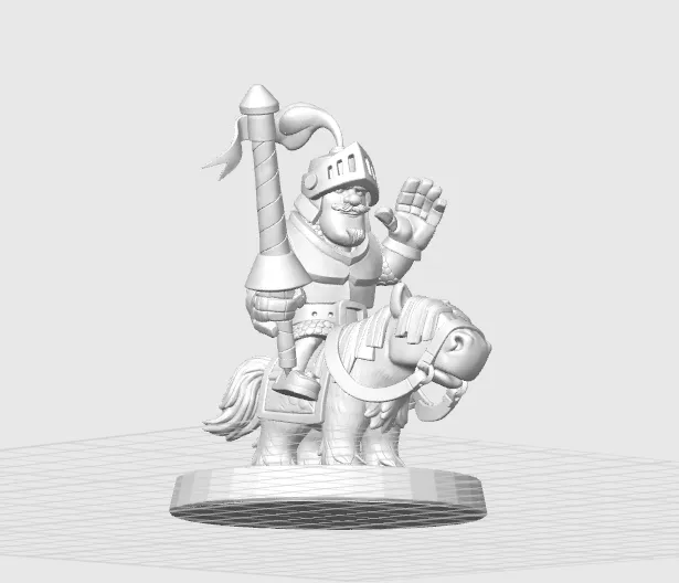 Prince clash royale - Free 3D Print Model - MakerWorld
