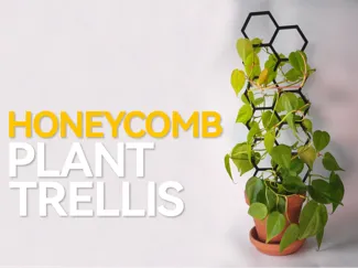 Hexagonal Plant Trellis (Honeycomb)