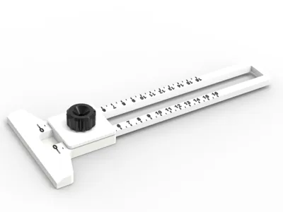 Adjustable ruler