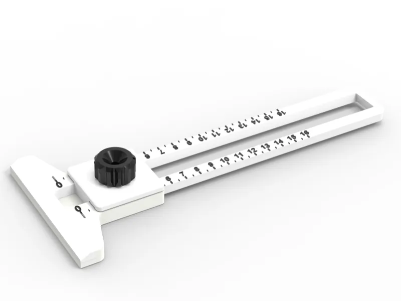 Adjustable ruler