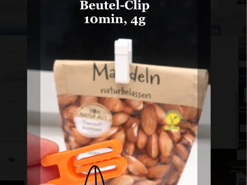 Beutel Clip/ Allzweck Clip