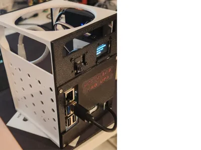 RPI 5 Tower- SSD UPS CAMERA LCD