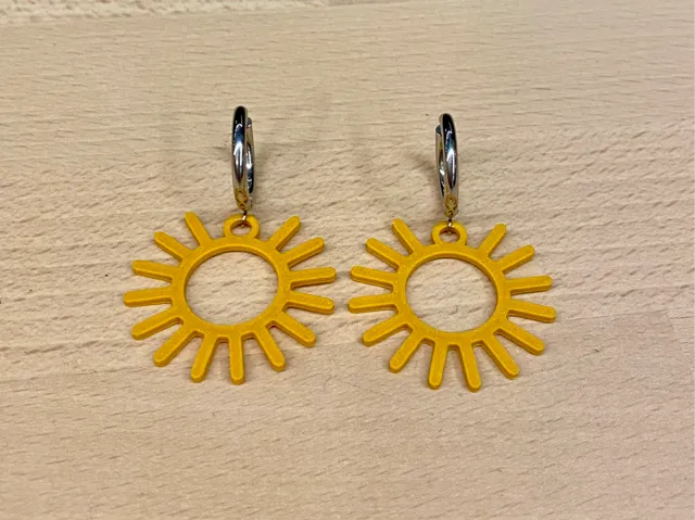 Sun Earrings
