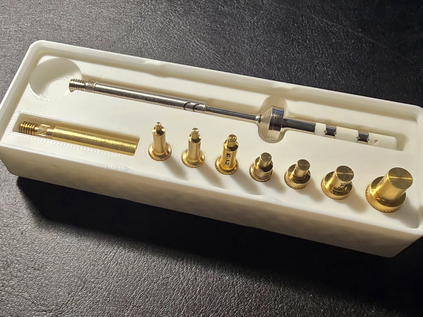 Gridfinity Ruthex Heat Insert Tip & Adapter Tray