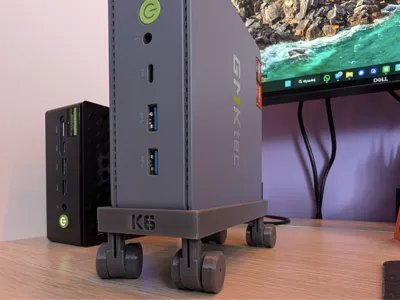 Mini PC Stand Cart for GMKtec K6-maybe M5/6 K8/5/2