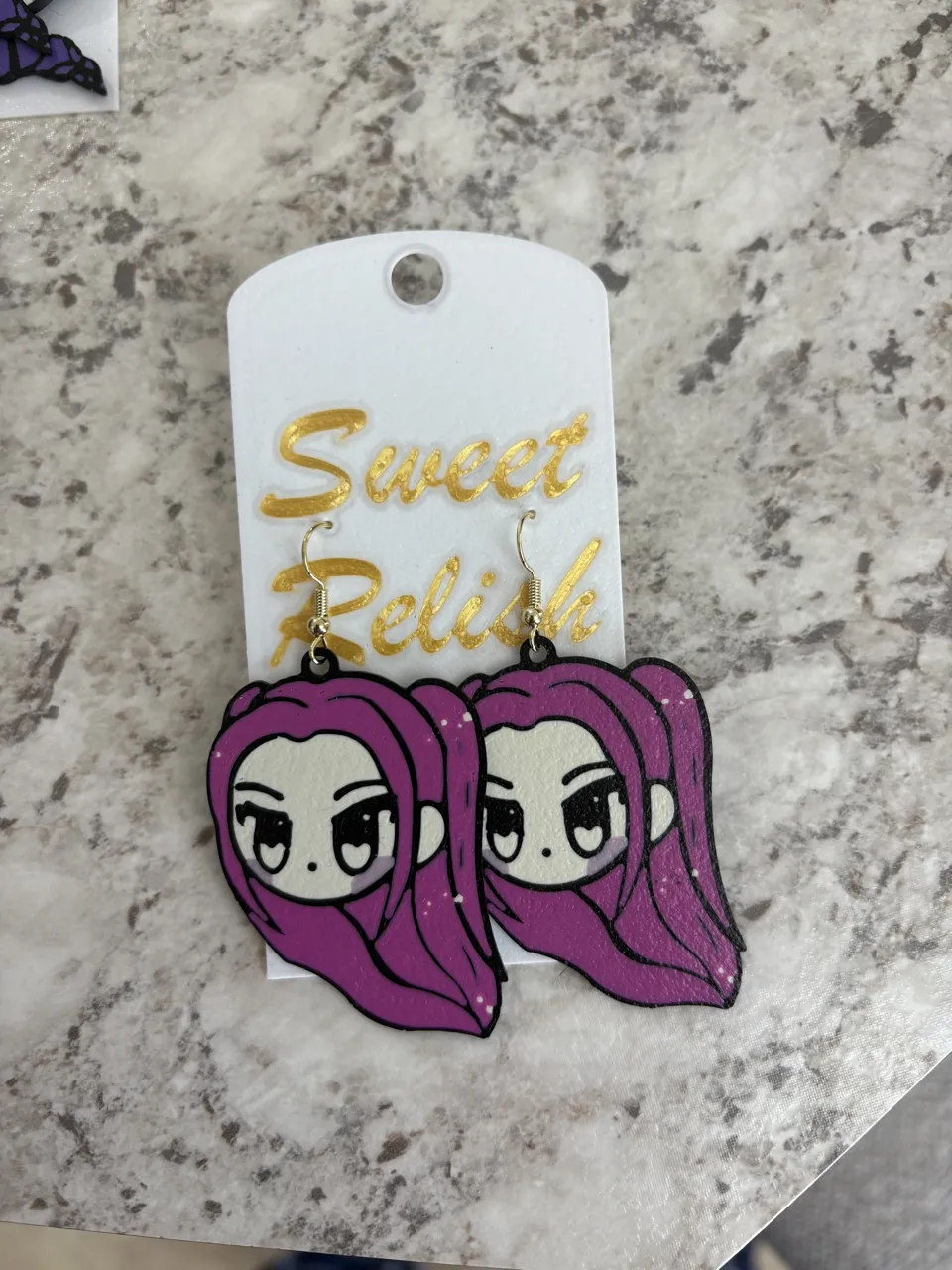KPOP Demon Hunters Earrings Mira view 2