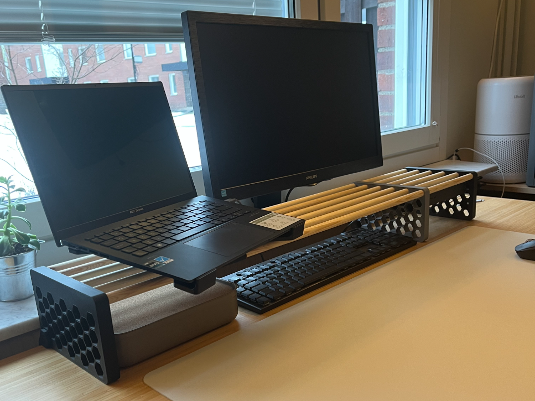 Modular Desk Shelf - Light package