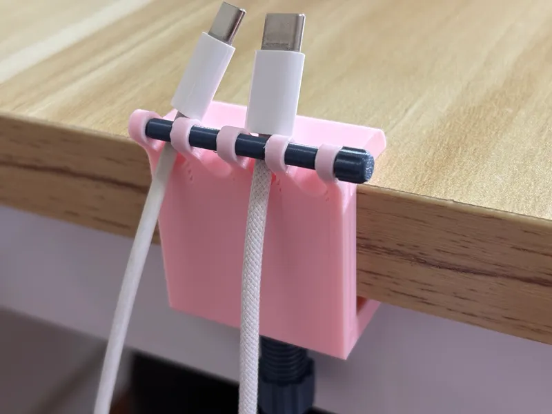 Clamp-on Cable Holder (version 4)