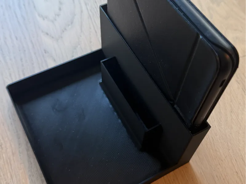 Ebook and phone holder