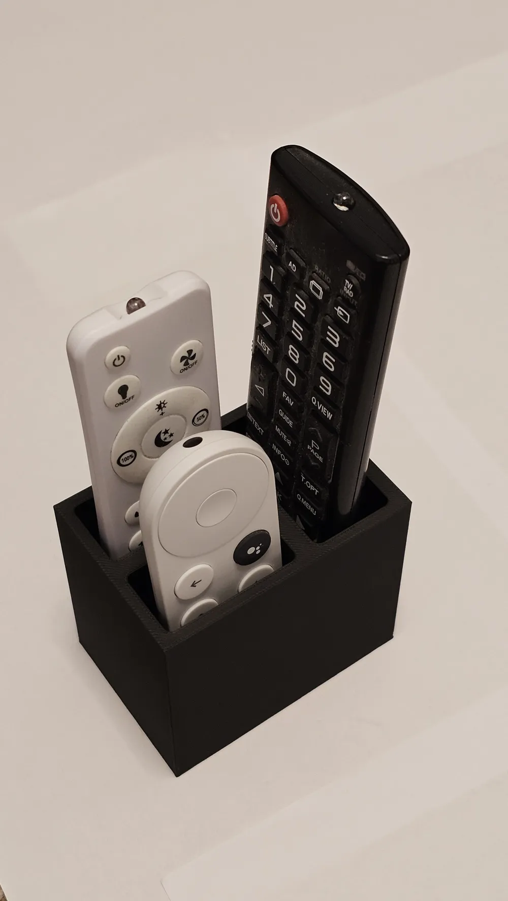TV Remote Control Holder by Steve Gunn MakerWorld: Download Free 3D Models