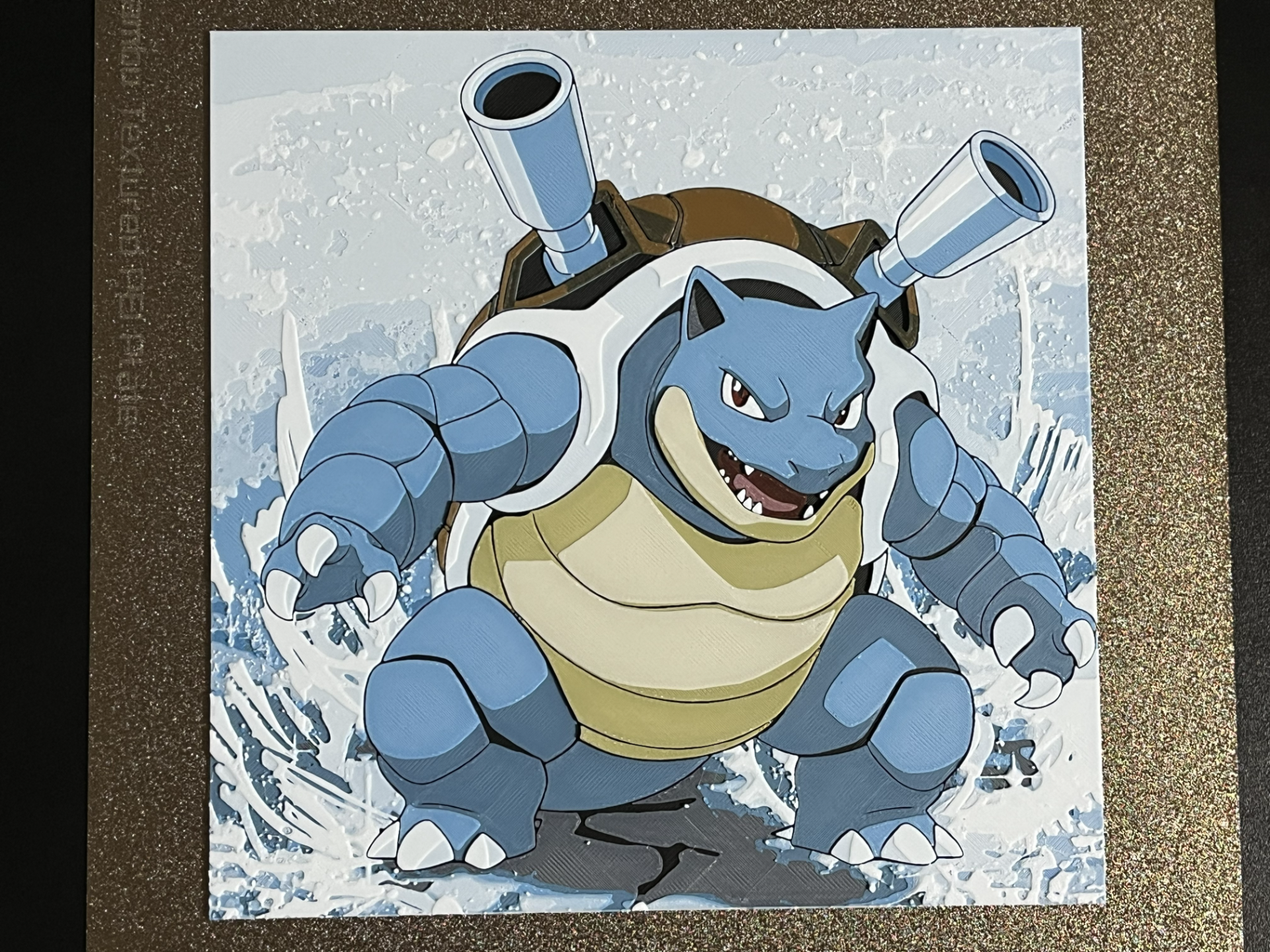 Blastoise 02 Pokemon Hueforge 
