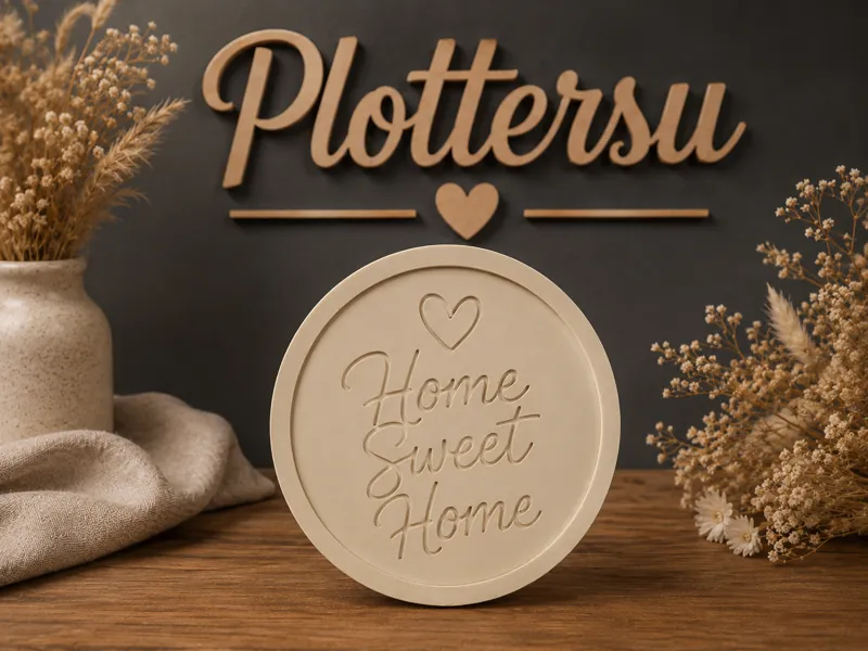 Home Sweet Home Deko Untersetzer
