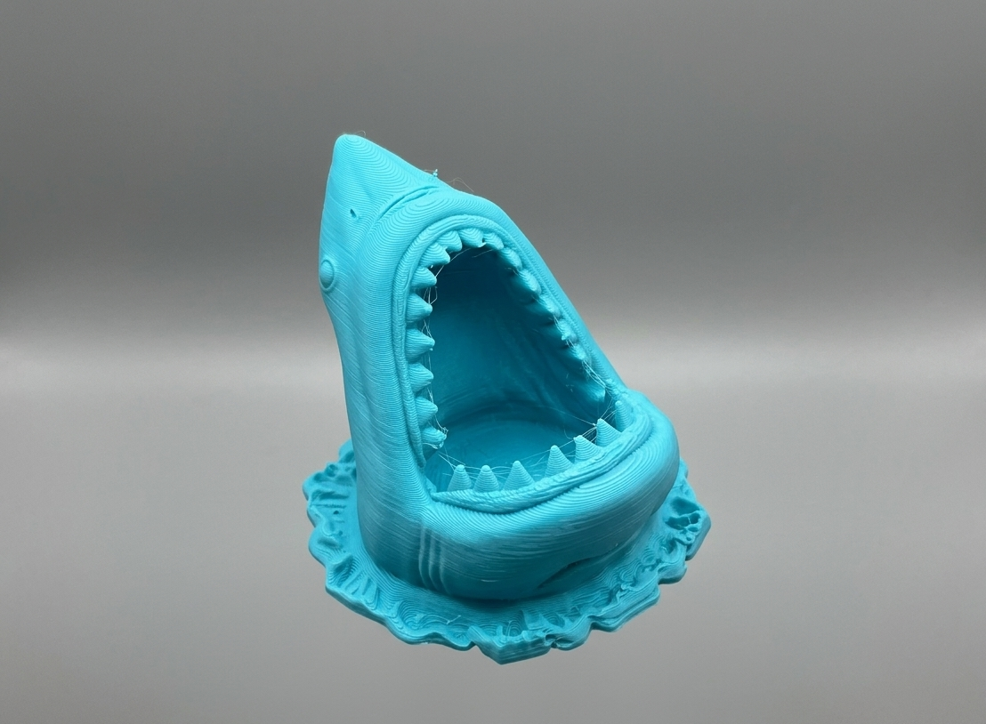 Miniatura 3 do modelo 3D 巨浪鲨鱼嘴宠物食盆