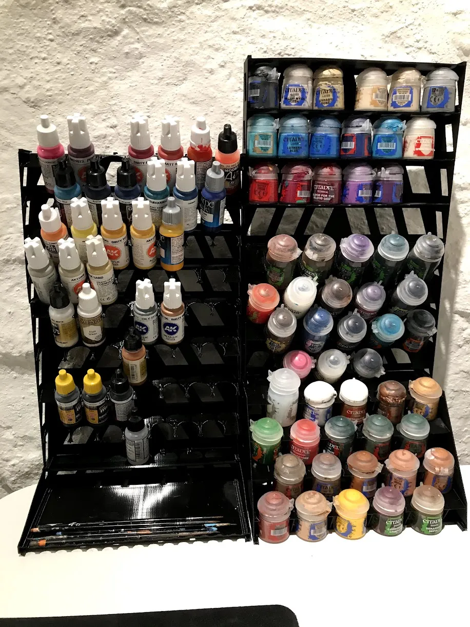Compact Paint Organizer Citadel/Dropper - Free 3D Print Model - MakerWorld