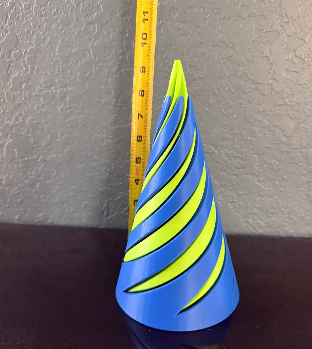 GIANT Spiral Fidget Cone - Free 3D Print Model - MakerWorld