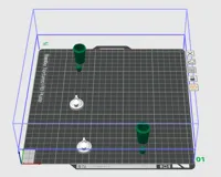 Earrings! - 0.1mm layer, 2 walls, 100% infill