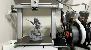 Modelo para impresión 3D: Diana - A Acrobata (D&D) - Caverna do Dragão — vista de referencia 3