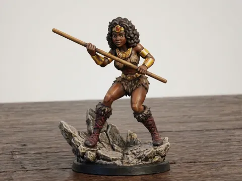 Modelo para impresión 3D: Diana - A Acrobata (D&D) - Caverna do Dragão — referencia de MakerWorld