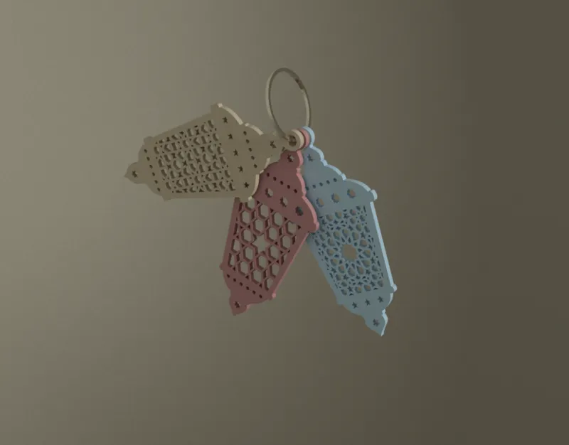 Fanous/Fanus Keychain Set 