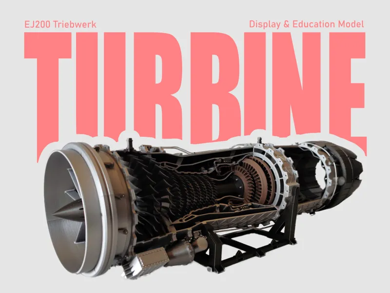LBP Turbofan Jet Engine