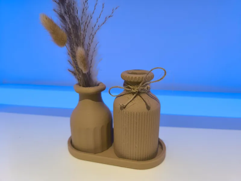 VASE COMBO JAPANDI STYLE ( 3 pieces )