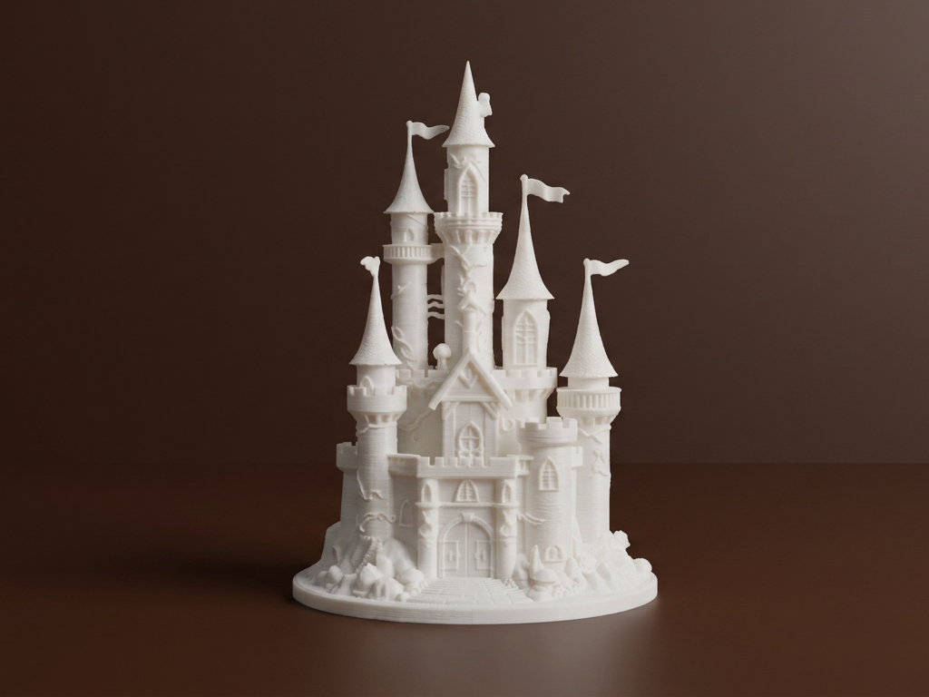 Fantasy Castle - Disney Inspired 3D Model