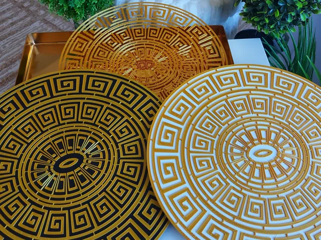 Elegant Geometric Placemat / Wall Decor