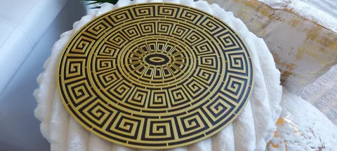 Elegant Geometric Placemat / Wall Decor view 3